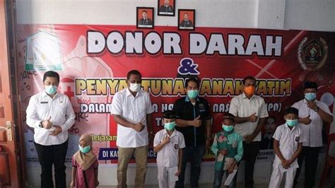 Peringati HPN 2021 PWI Aceh Timur Adakan Donor Darah Dan Kumpulkan