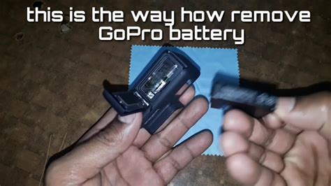 How To Remove And Insert GoPro Hero 7 Battery YouTube