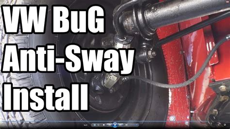 Classic Vw Bugs How To Install Beetle Front End Anti Sway Bar Kit Youtube