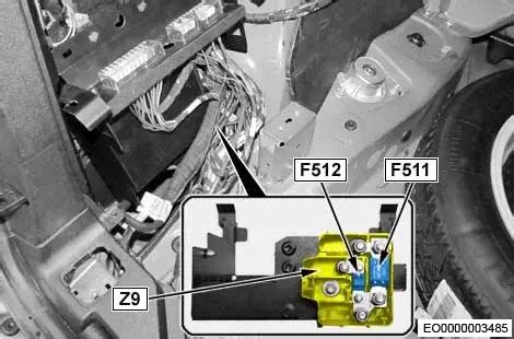 2013 2018 BMW X5 F15 Fuses Box Diagram