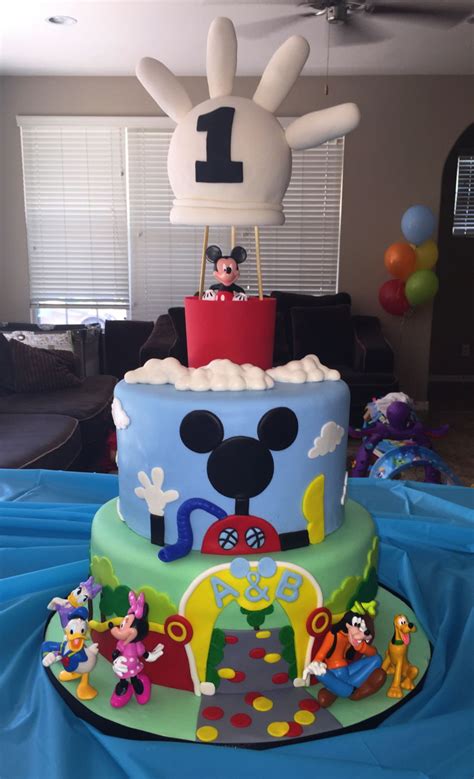 Mickey Mouse Clubhouse Birthday Cake