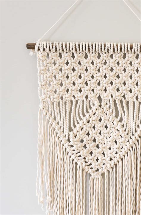 Macrame Wall Hanging Patterns Easy