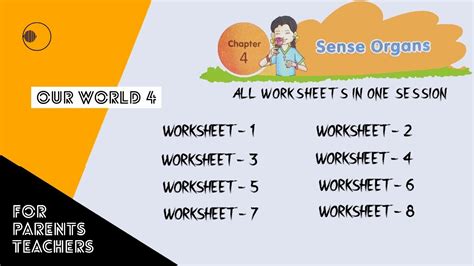 Five Sense Of Organs Worksheet Live Worksheets Worksheets Library