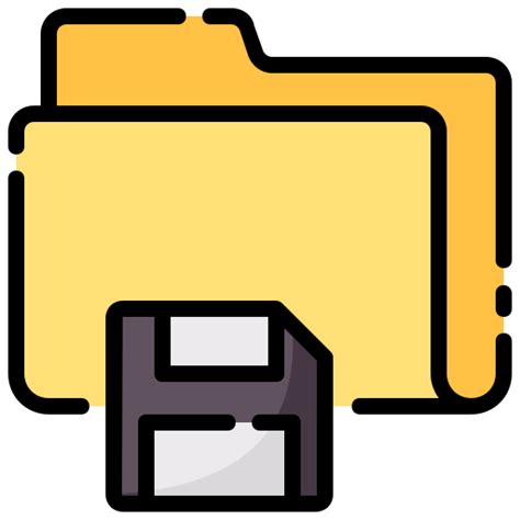 save  files  folders icons