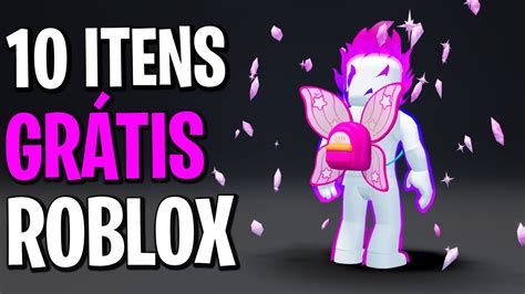 Como Pegar 10 Itens GrÁtis No Roblox Youtube