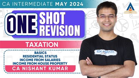 Ca Inter May Taxation Oneshot Revision Lecture Ca Nishant