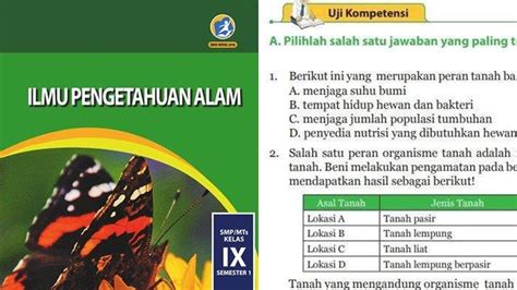 Kunci Jawaban Buku Paket IPA Kelas 9 Halaman 196 197 Dan 198 Uji