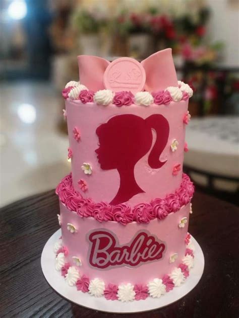 Jual Barbie Cake Kue Pink Kue Barbie Cake Boneka Barbie Cake Viral