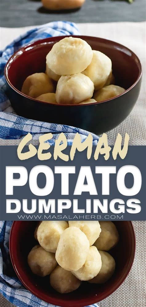 German Potato Dumplings [Kartoffelknödel] Recipe