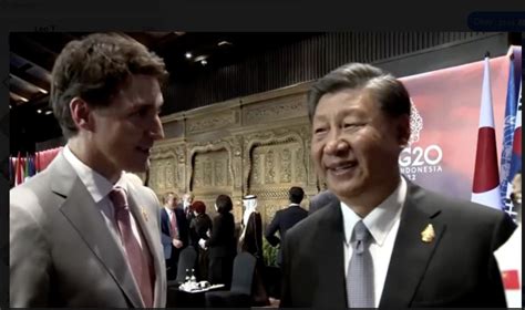 China S Xi Confronts Canada S Trudeau At G20 Over Media Leaks Vision