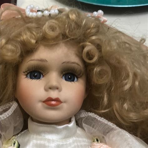 Dk Other Beautiful Porcelain Doll Long Blonde Hair Poshmark
