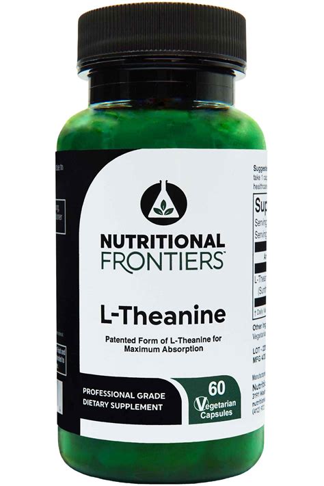 L-Theanine 60 ct - Nutritional Frontiers