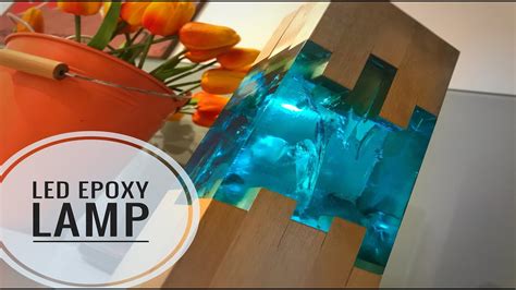 Epoxy Resin And Wood Night Lamp Youtube