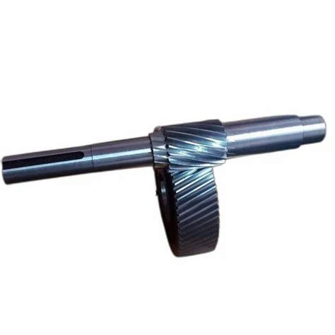 Polished Solid Mild Steel Pinion Shaft At Rs In Bengaluru Id