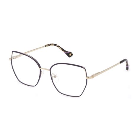 Yalea Vya Virna Light Gold Eyeglasses Woman