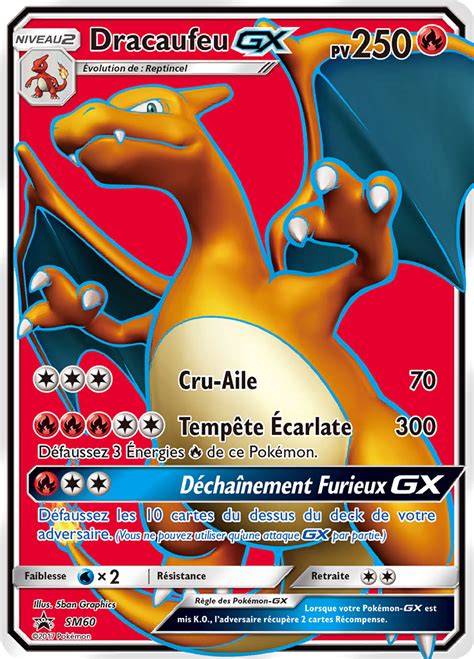 Dracaufeu GX Promo SM 60 Poképédia