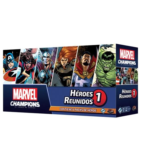 Marvel Champions LCG Héroes Reunidos 1 Mathom Store S L