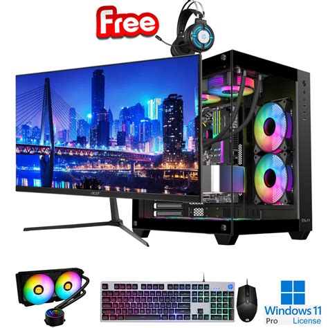 Pc Fullset Gaming Design Intel Core I K Max Turbo Ghz Cores