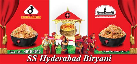 SS Hyderabad Biryani Private Limited, Biryani in chennai