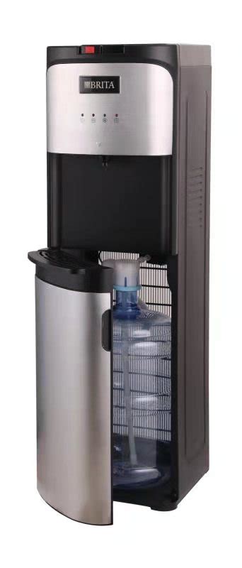 Brita Bottom Loading Water Cooler With Built In Brita Filter Stainless Steel Refill Empty Jug