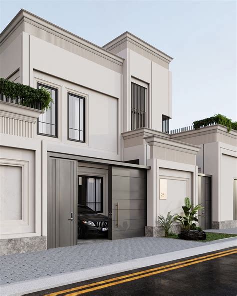 Newclassic Elevation Villa Soudi Arabia Behance In