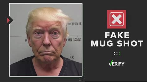 Viral Photos Of Donald Trumps Mug Shot Are Fake Wusa Hot Sex