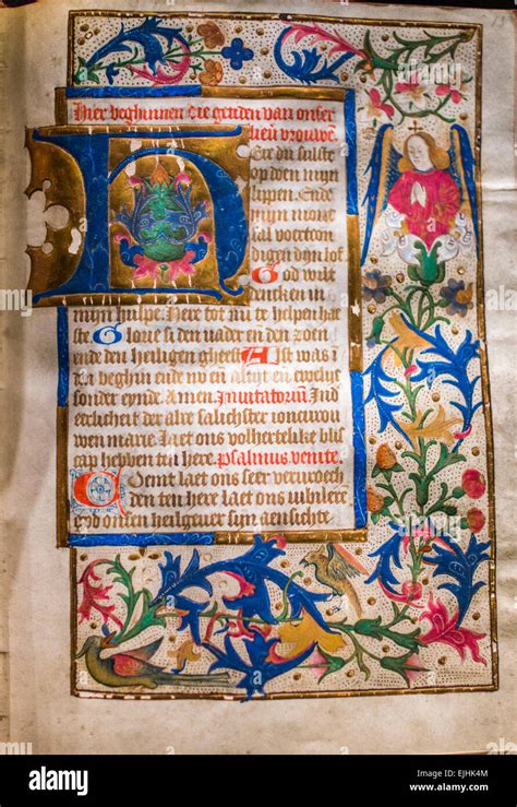 Illuminated Manuscript Hi Res Stock Photography And Images Alamy