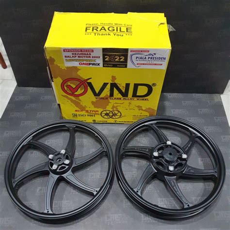 Jual Velg Vnd Six Star Ninja R Ss S X Dan X Black