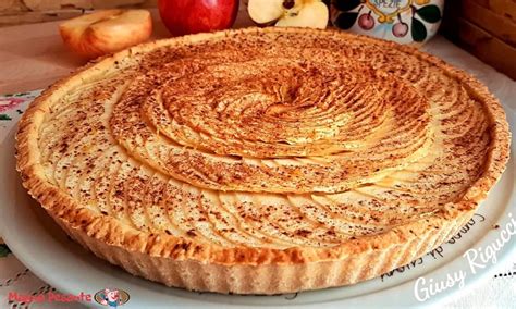 Crostata Di Mele E Crema Unesplosione Di Gusto Magna Pesante