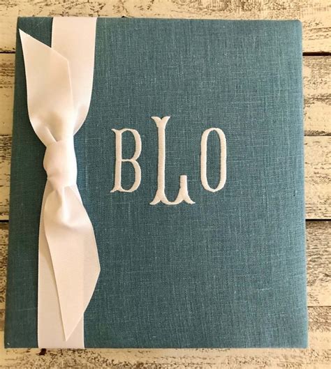 Waycooldesigns Monogrammed Wedding And Baby Books