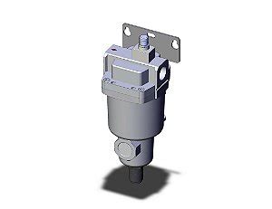 SMC AMH650 F10BD T FILTRO DE AR SUBMICRONICO 2 ESTAGIOS 0 3 E 0 01