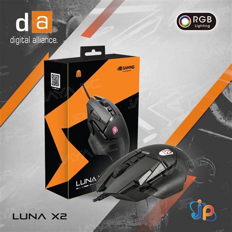 Jual Mouse Gaming Digital Alliance Luna X2 RGB DA Luna Gaming Mouse