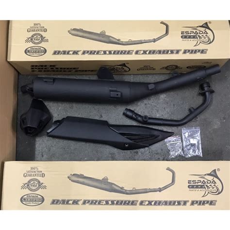 Exhaust Rsx Winner Rs Back Pressure Mm Mm Bp Espada Shopee