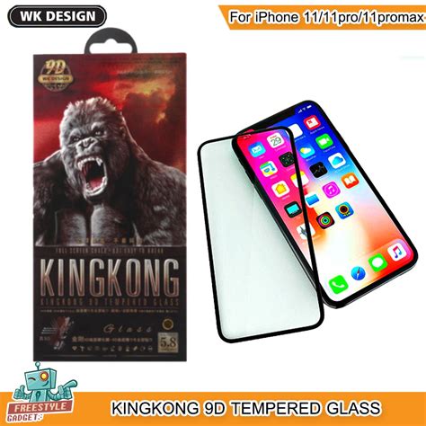 Wk Kingkong 9d Curved ฟิล์มกระจก Iphone 1111 Pro11 Pro Maxx Xsxr Xs