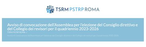 Rinnovo Del Consiglio Direttivo Dellordine Di Roma E Provincia