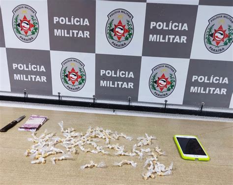 Pol Cia Militar Prende Mulher Suspeita De Tr Fico De Drogas Na Orla De