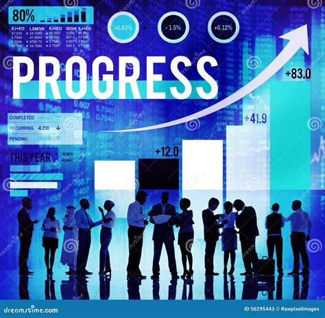 Progress Improvement Development Success Growth Concept Stock Image