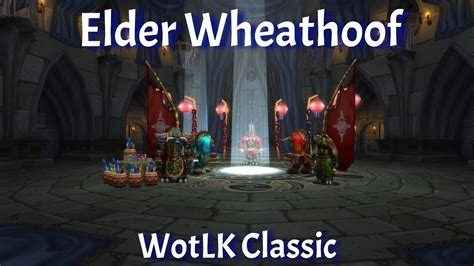 Elder Wheathoof In Thunder Bluff Lunar Festival Wotlk Classic Youtube