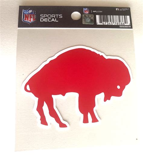 Buffalo Bills 2 Piece Die Cut Decals Stickers Nfl Ebay