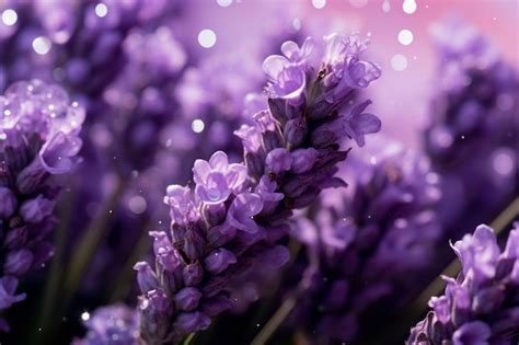 Premium Photo Lavender Dreams Unveiled Captivating Macro Shots In A