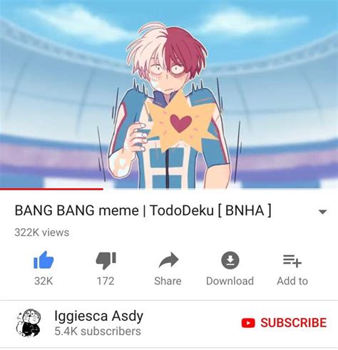 Bang Bang Meme Tododeku Bnha Anime Amino