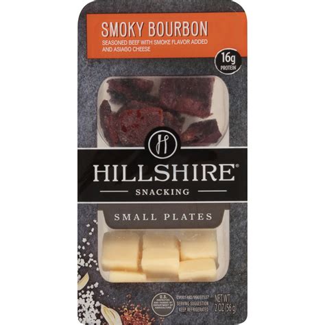 Hillshire Snacking Small Plates, Smoky Bourbon Beef With Asiago Cheese ...