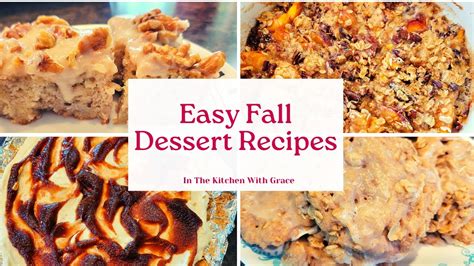 Easy Fall Dessert Recipes You Need To Make Fun Dessert Recipes Your