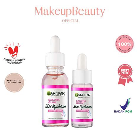 Jual Garnier Sakura Glow Hyaluron X Booster Serum Skincare Kulit