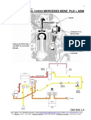 Diagrama Eléctrico De Motores Navistar Dt 466 Y Dt530 Elect