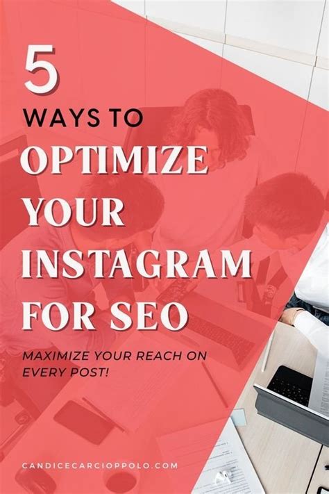 5 Ways To Leverage Seo On Every Instagram Post — Candice Carcioppolo