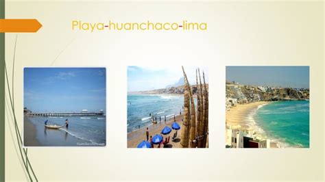 Conociendo las playas del perú PPT