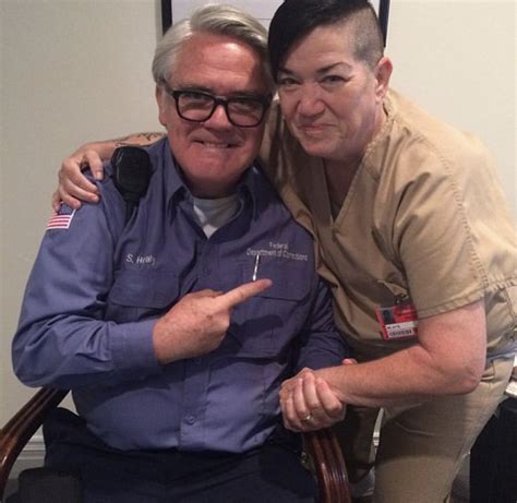 Mr Healy and Big Boo behind the scenes of oitnb Orange Is The New Black ...