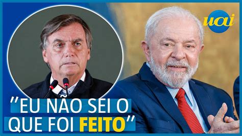 Lula questiona falta de obras públicas no governo Bolsonaro Vídeo