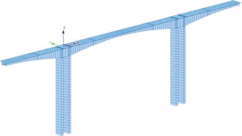 Finite Element Analysis Model For Continuous Rigid Frame Bridges